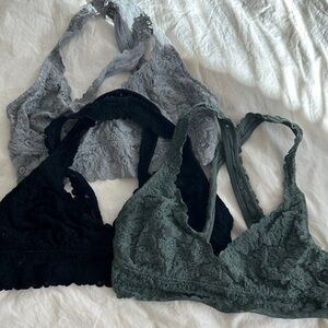 Aerie racerback lace bralette worn 1x mint condition